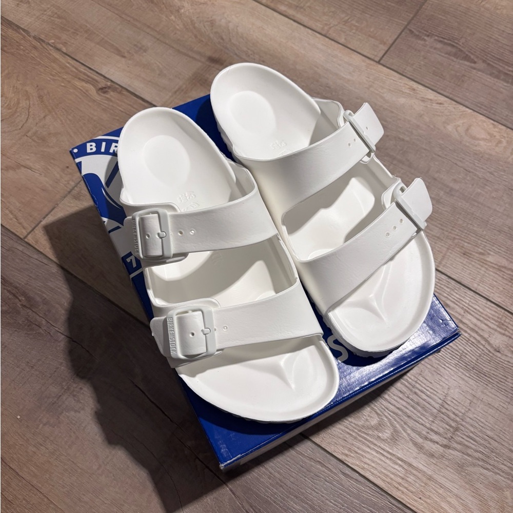 Birkenstock White Sandals